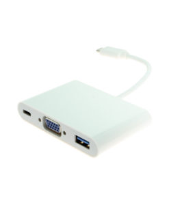 USB C to VGA adapter with USB 3.0 Ports
